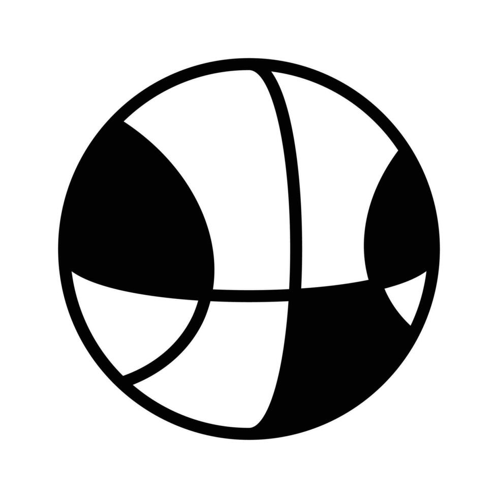 prüfen diese schön Symbol von Basketball editierbar Design, isoliert auf Weiß Hintergrund vektor