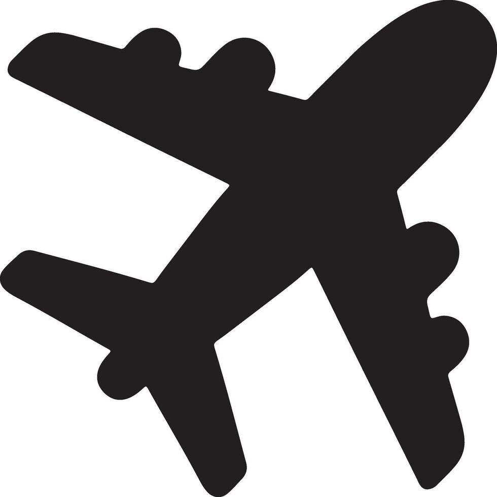 jet resa - utforska ikoniska flygplatser med flygplan, flyg symbolism, och isolerat flygplan i de värld av flyg vektor
