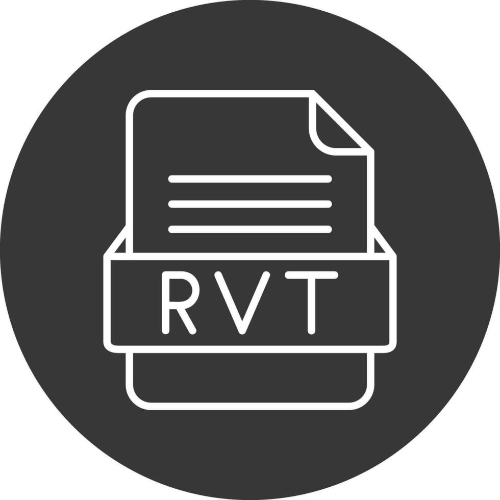 rvt Datei Format Vektor Symbol