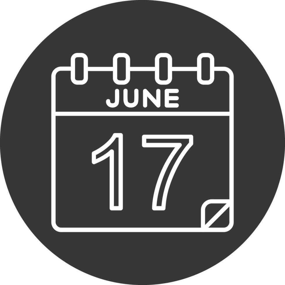 17 juni vektor ikon