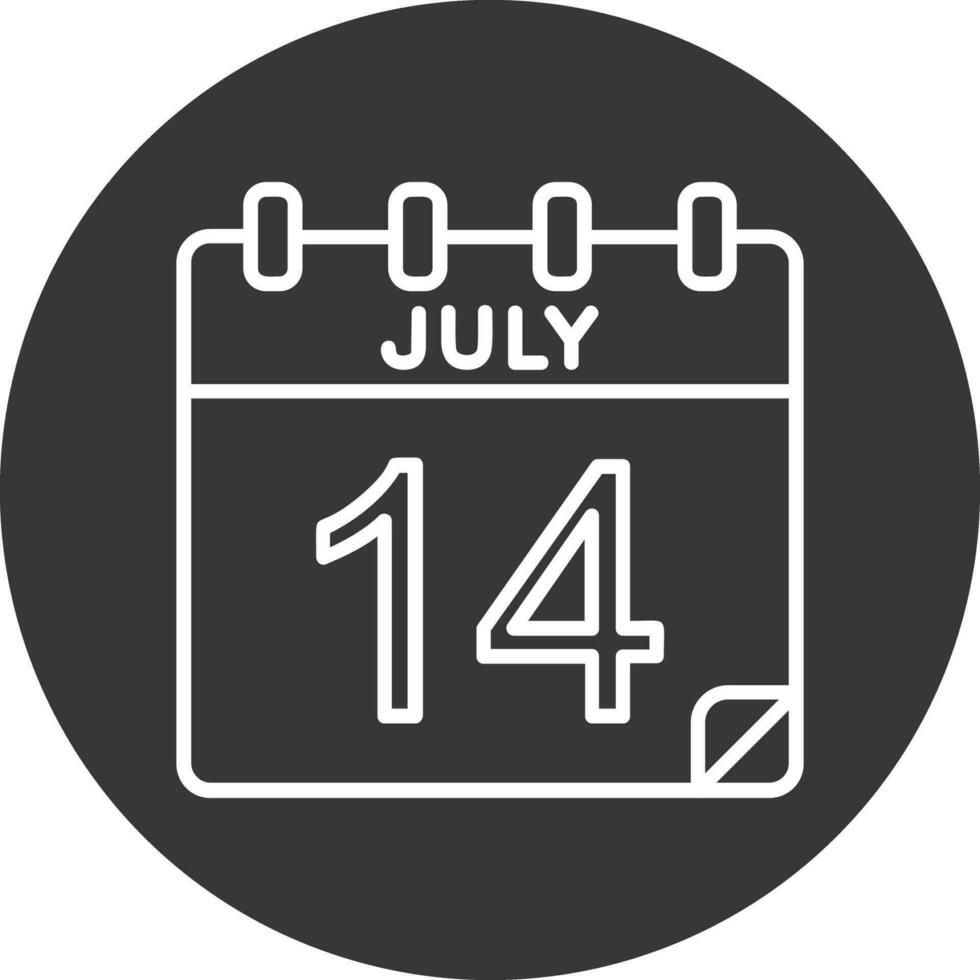 14 Juli Vektor Symbol