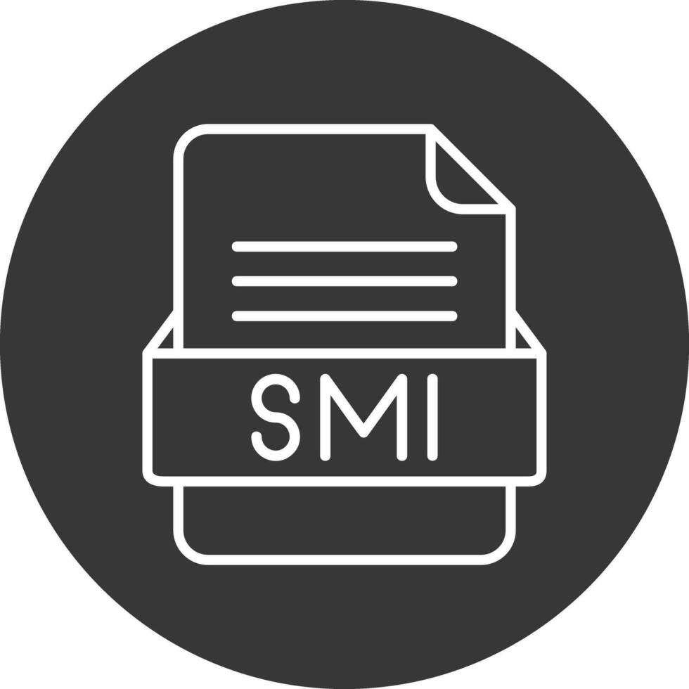 smi Datei Format Vektor Symbol