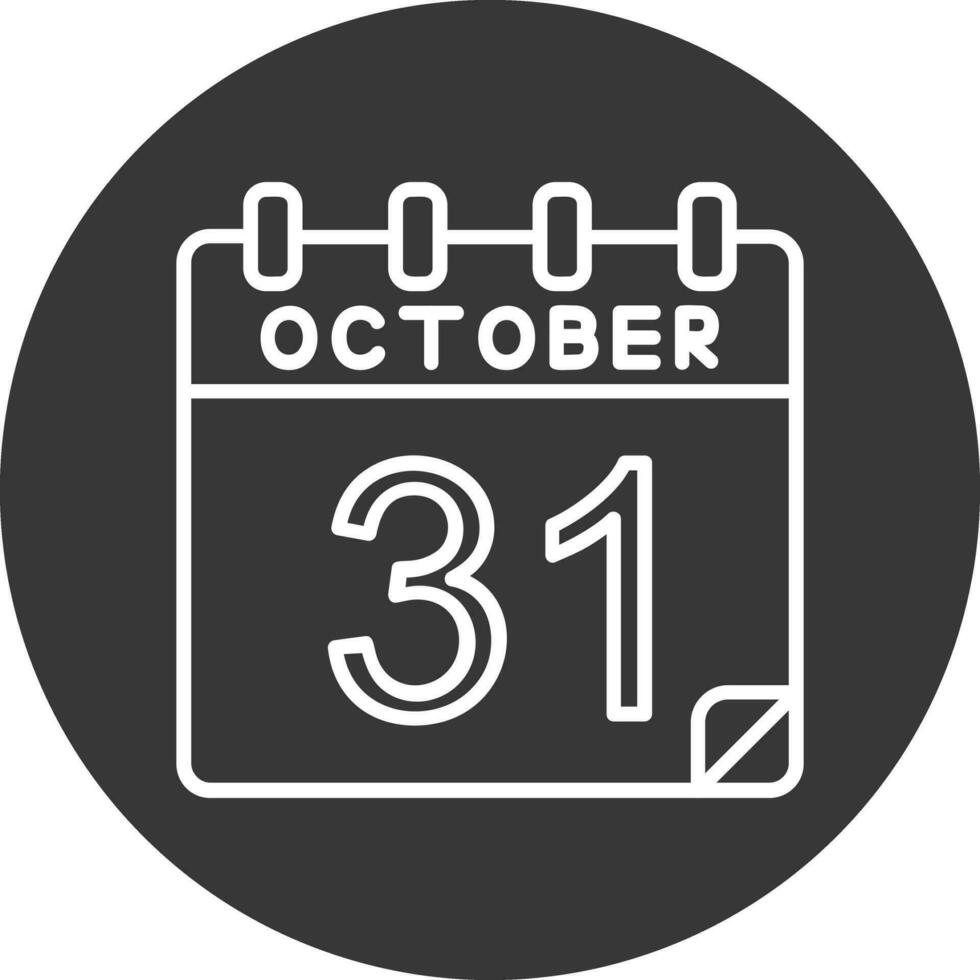 31 Oktober Vektor Symbol