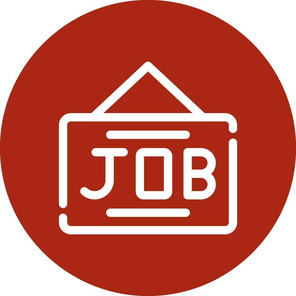 Job kreatives Icon-Design vektor