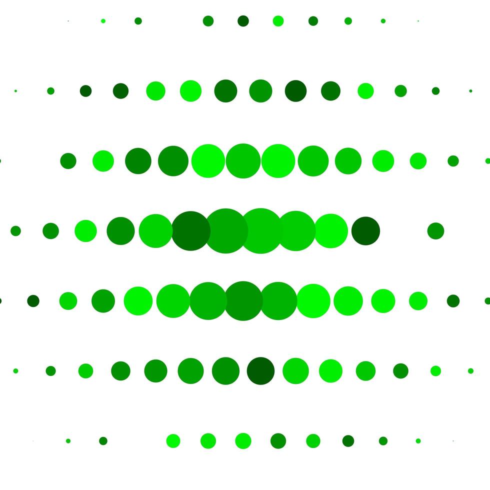 hellgrüne Vektorbeschaffenheit mit Kreisen. vektor