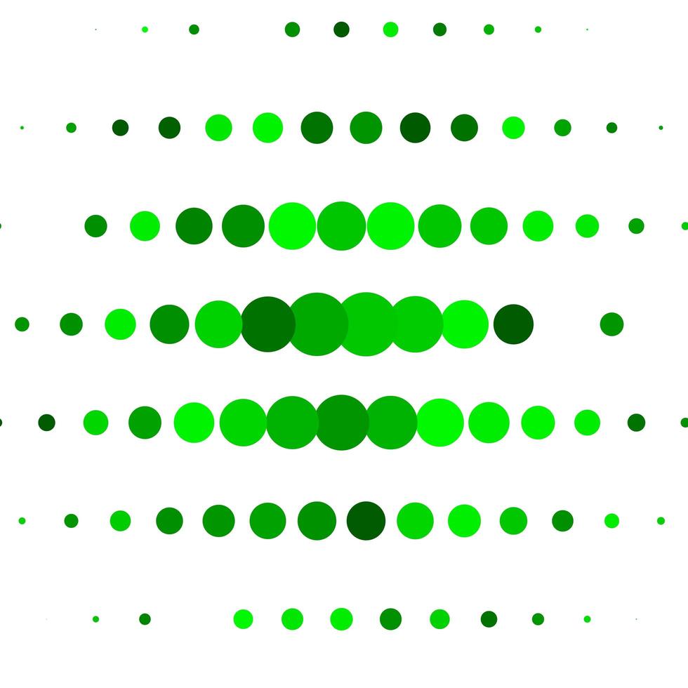 ljusgrön vektorstruktur med cirklar. vektor