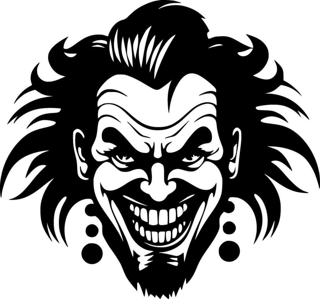 Clown - - hoch Qualität Vektor Logo - - Vektor Illustration Ideal zum T-Shirt Grafik