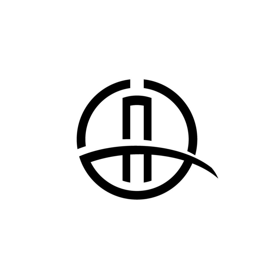 Initiale Brief ein Logo Monogramm Design Vektor Vorlage. verknüpft Brief ag, ga Logo Design.