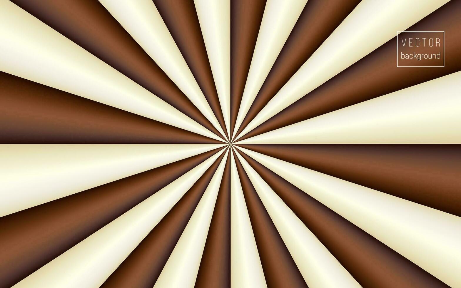 Vektor Schokolade Milch Vektor Hintergrund von wirbelnd Streifen