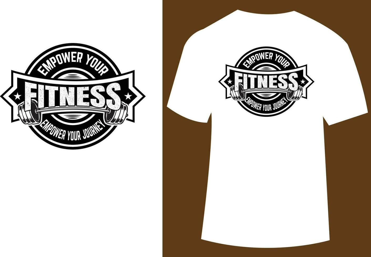 Vektor Illustration zum Fitnessstudio oder Fitness t Hemd Design