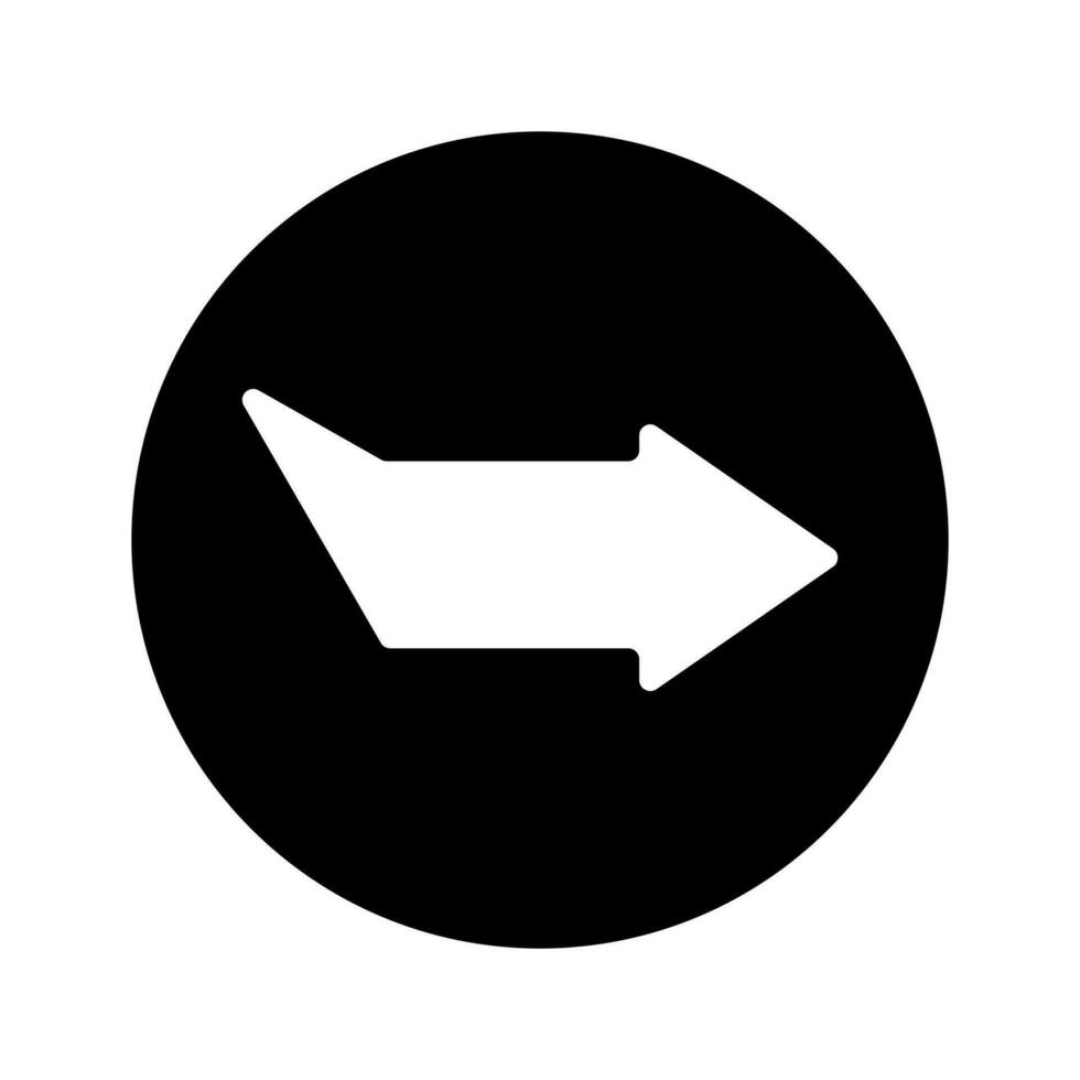 Symbol Pfeil, rechts, links Pfeile isoliert Weiß Hintergrund vektor