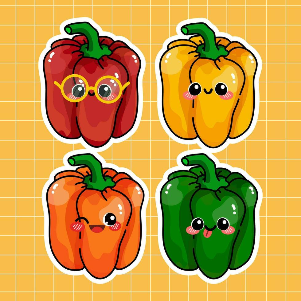 paprika vegetabiliska illustration vektor