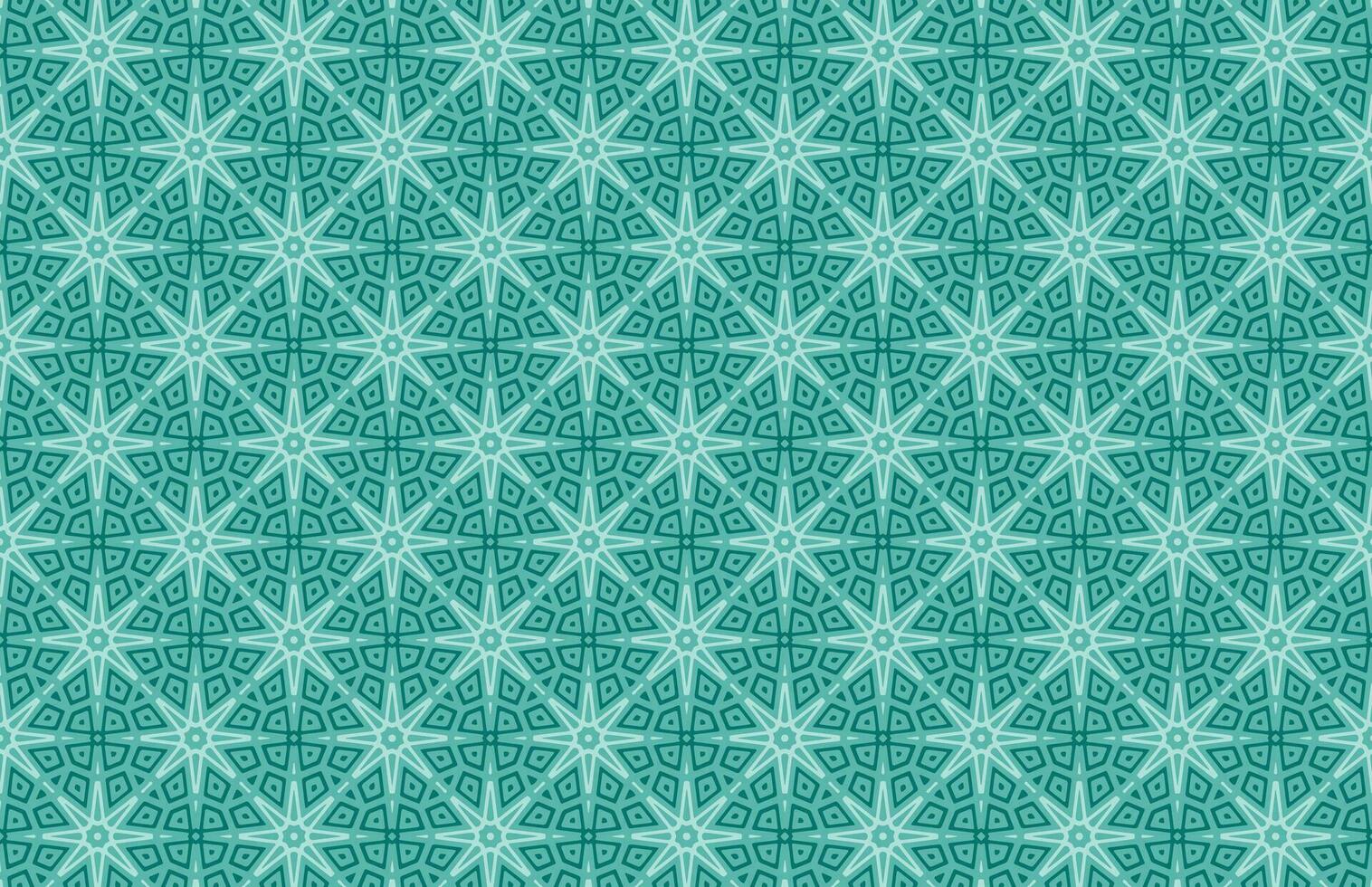 Blau Farbe geometrisch Star Muster Design vektor