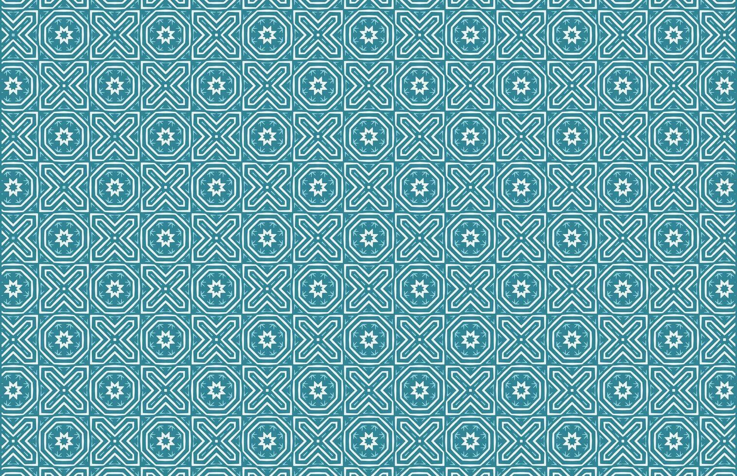 blå och vit textil- tyg design mönster vektor