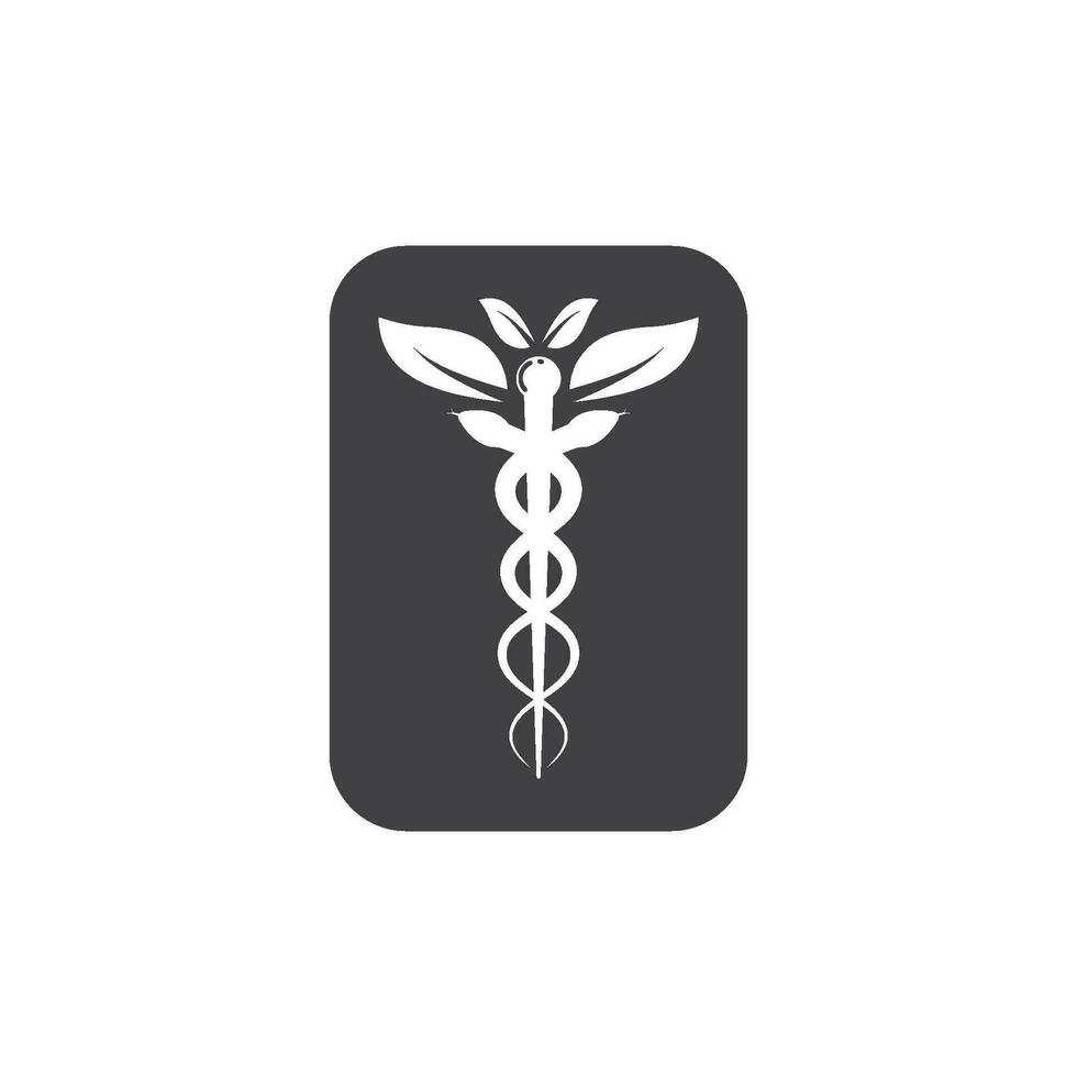 medizinisch Schlange Vektor Symbol Illustration
