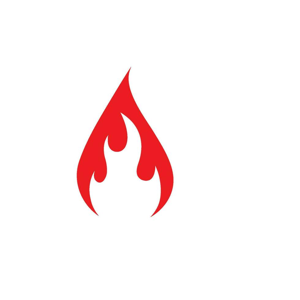 Feuer Flamme Logo Symbol Vektor Illustration Design