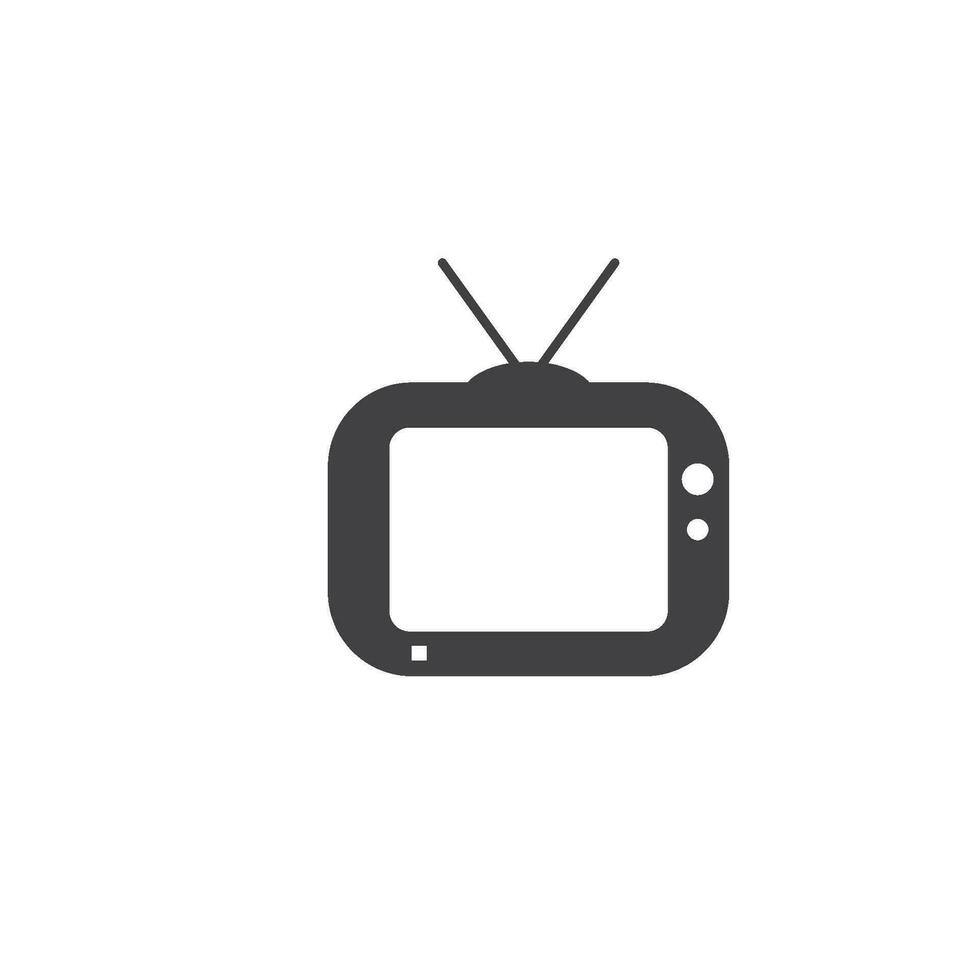 tv ikon logotyp vektor illustration