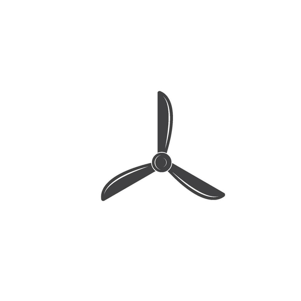 flygplan propeller vektor illustration design