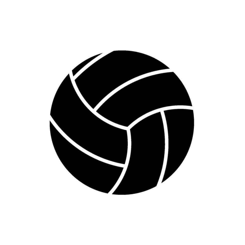 volleyboll ikon vektor design mallar