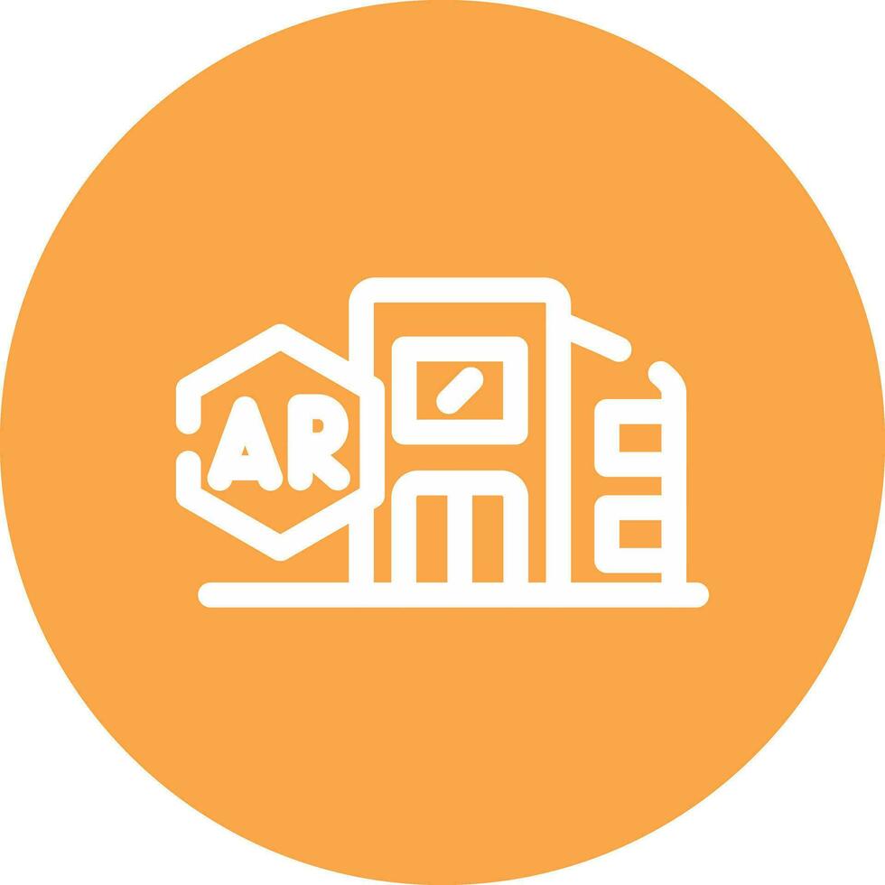 ar Stadt kreativ Symbol Design vektor