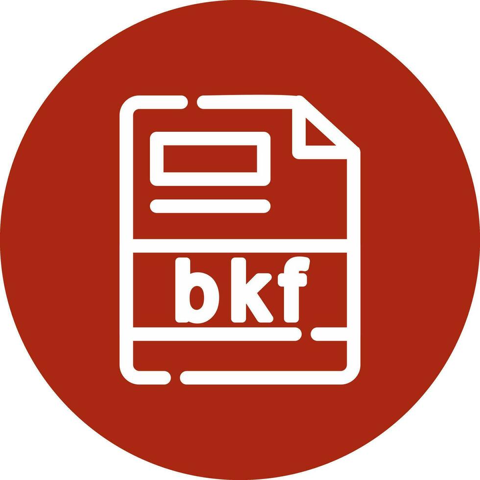 bkf kreativ Symbol Design vektor