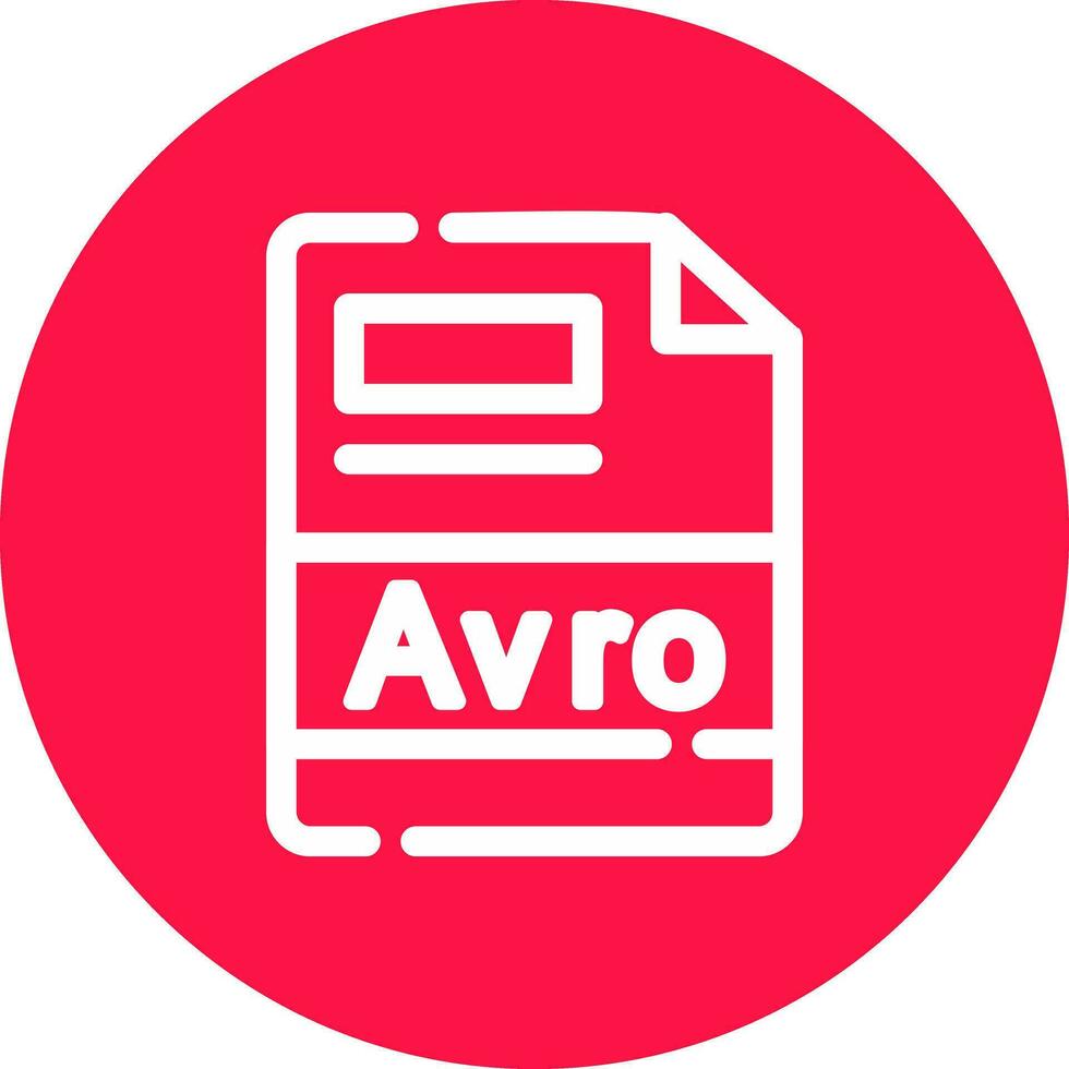 Avro kreativ Symbol Design vektor