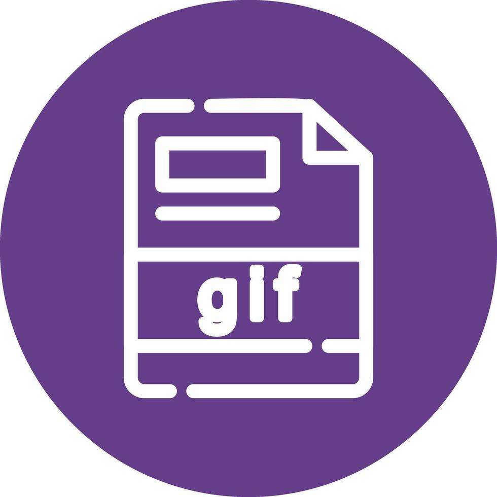 gif kreativ ikon design vektor