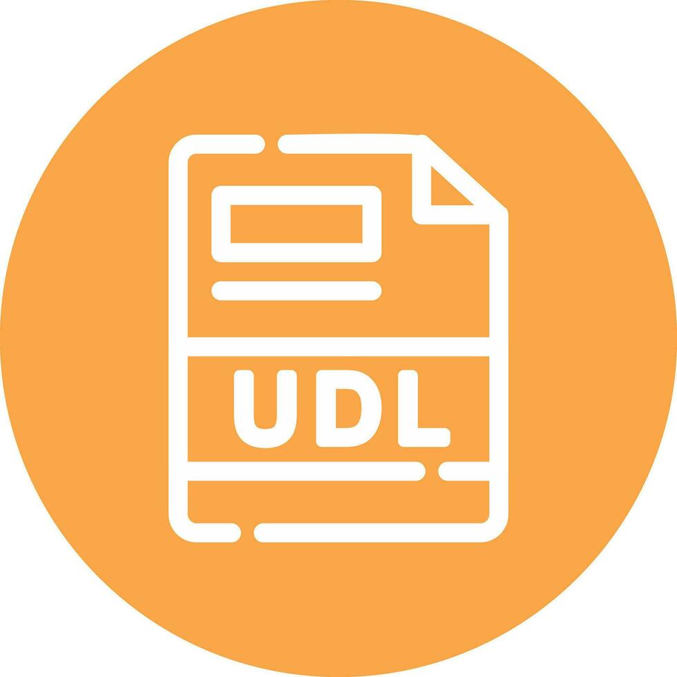 udl kreativ Symbol Design vektor