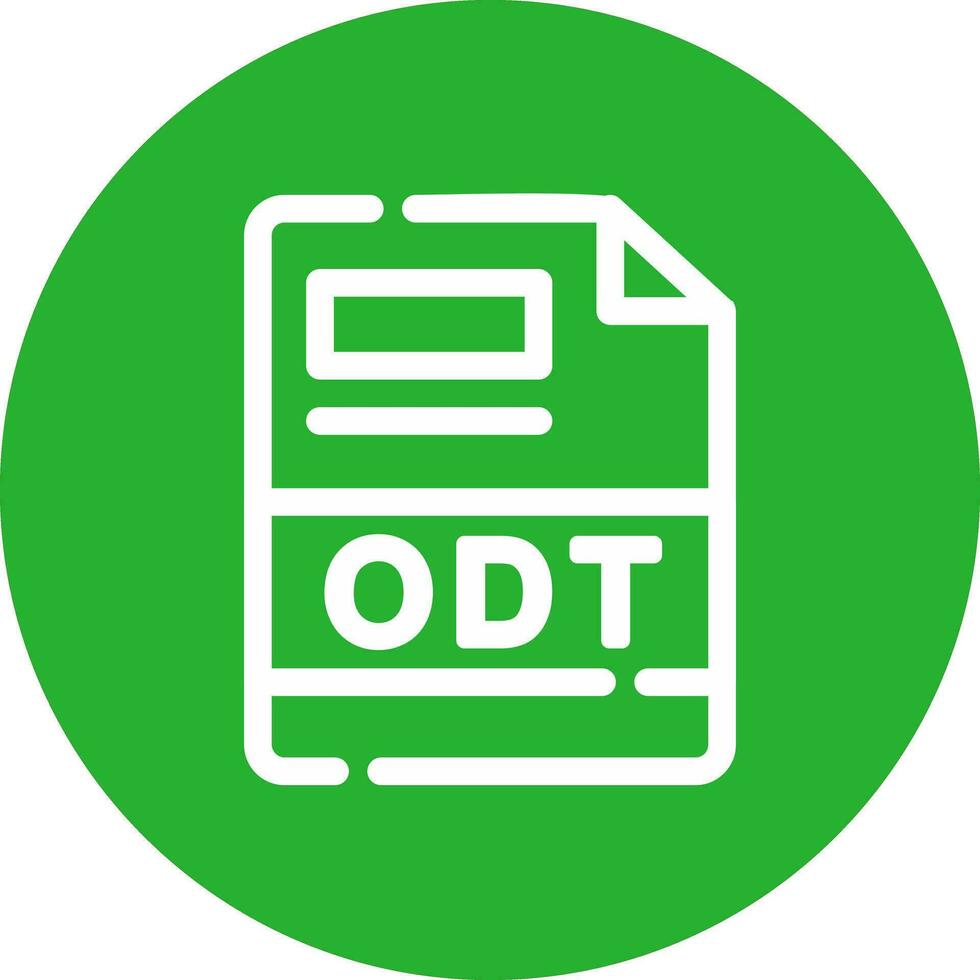 odt kreativ Symbol Design vektor