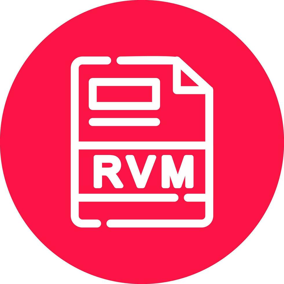 rvm kreativ ikon design vektor