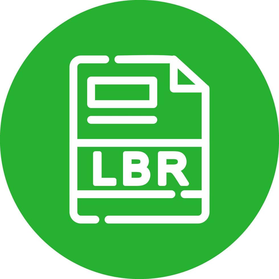 lbr kreativ Symbol Design vektor