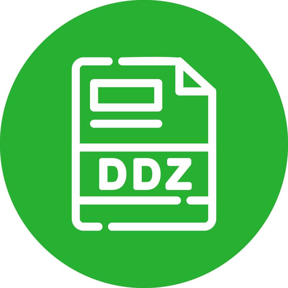 ddz kreativ Symbol Design vektor