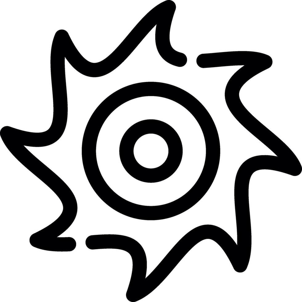 Sägeblatt kreatives Icon-Design vektor