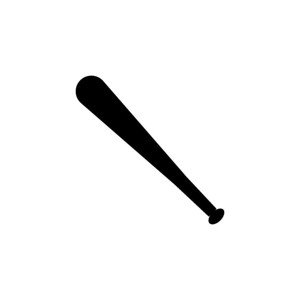 Baseball Schläger Symbol Vektor Design Vorlagen