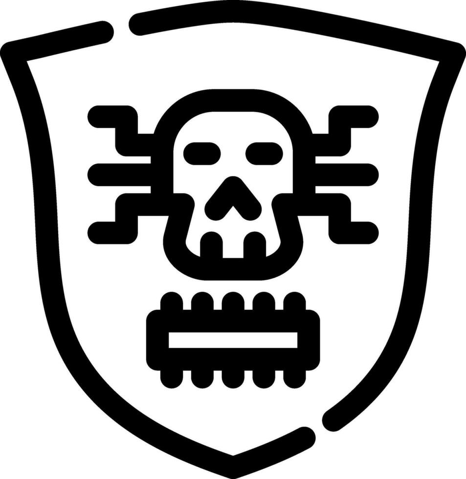 Malware kreativ Symbole Design vektor