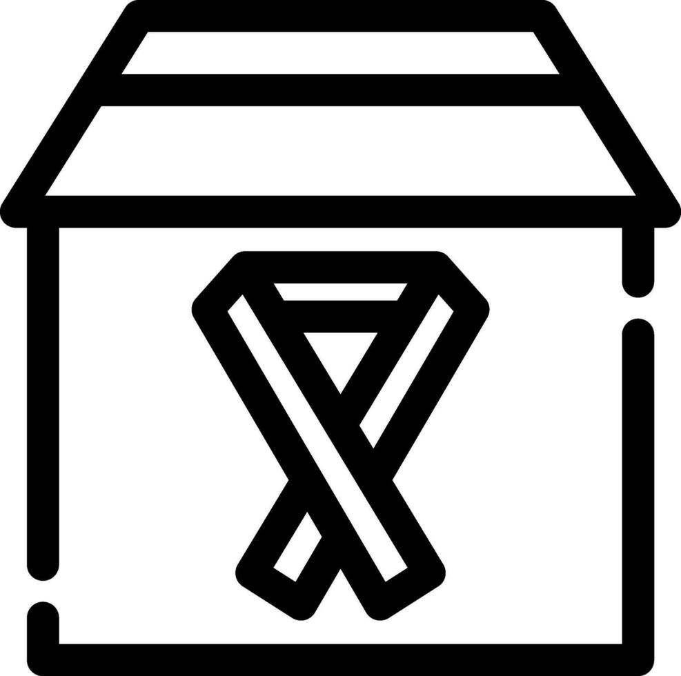 Haus kreatives Icon-Design vektor