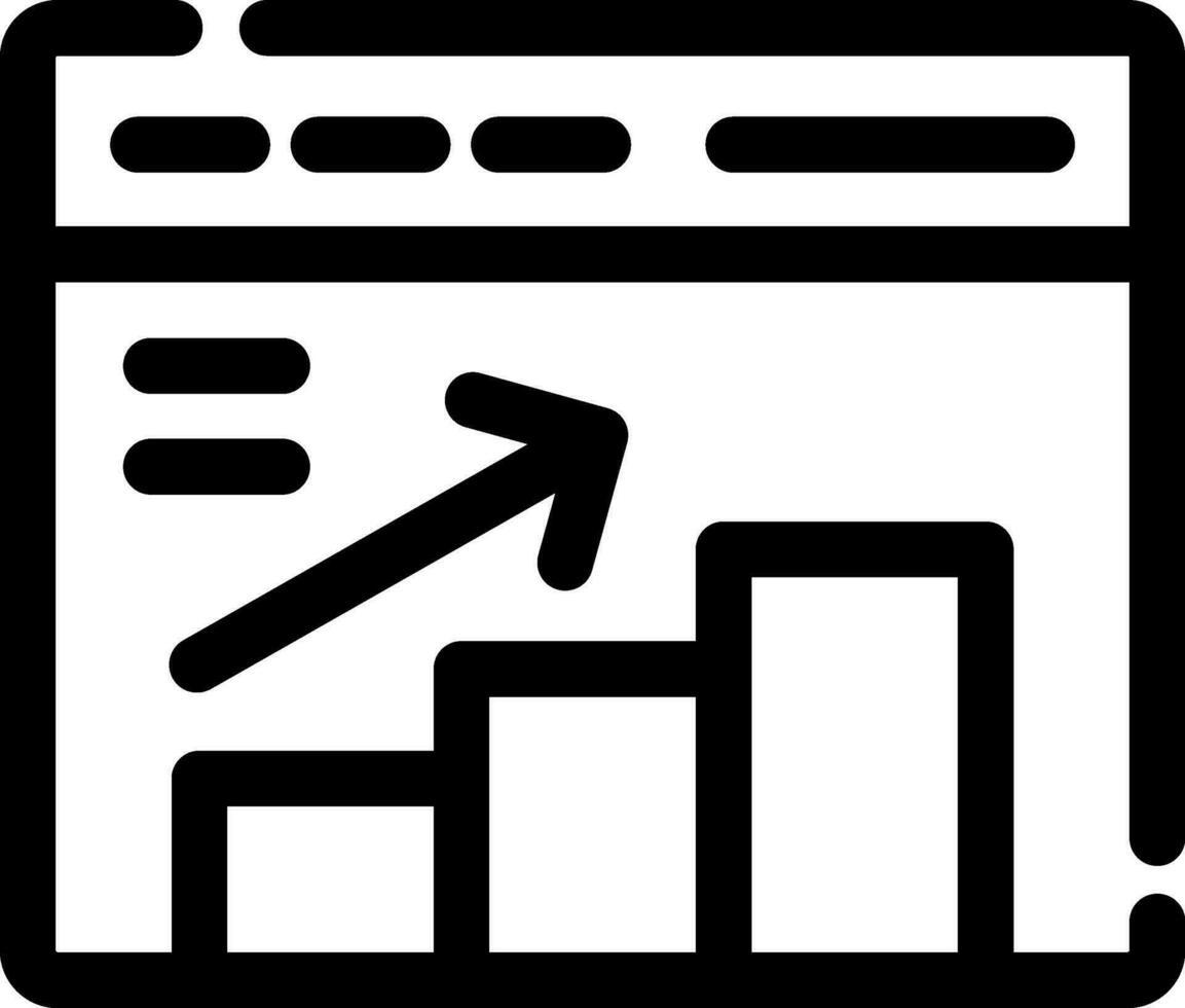 Statistiken kreatives Icon-Design vektor