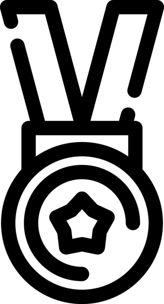 Medaille kreatives Icon-Design vektor