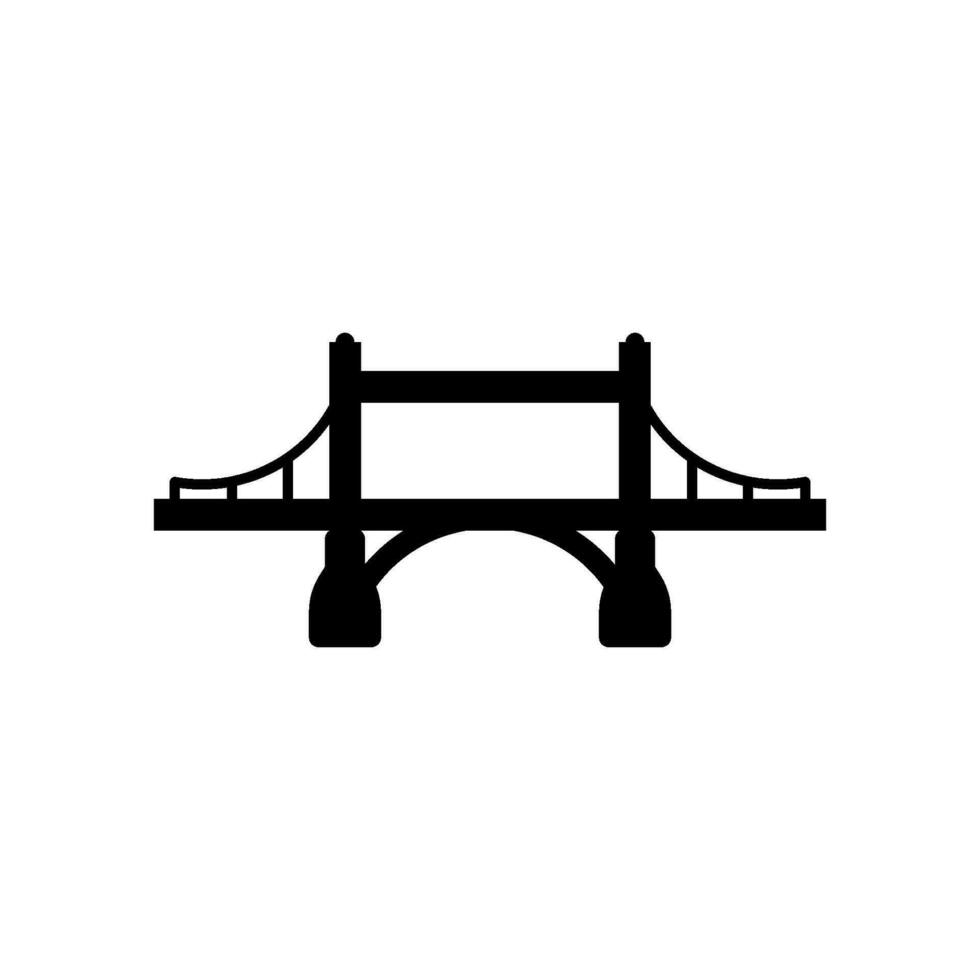 Brücke Symbol Vektor Design Vorlagen