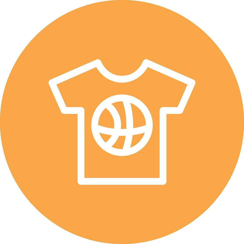 Shirt kreatives Icon-Design vektor