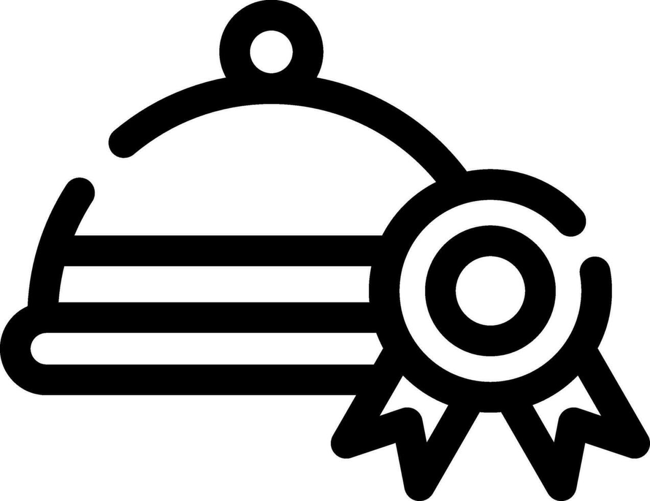 Essen Qualität kreativ Symbol Design vektor