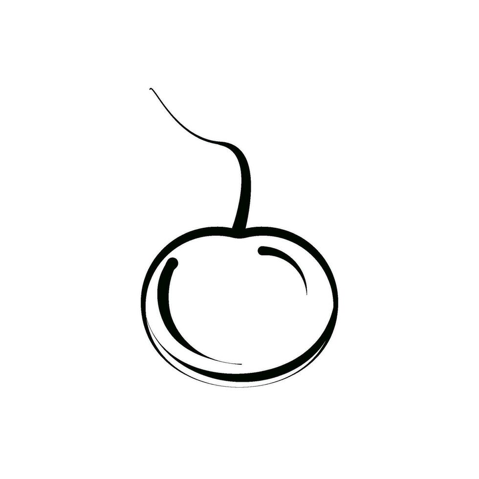 Kirsche Symbol Design Vektor Vorlagen