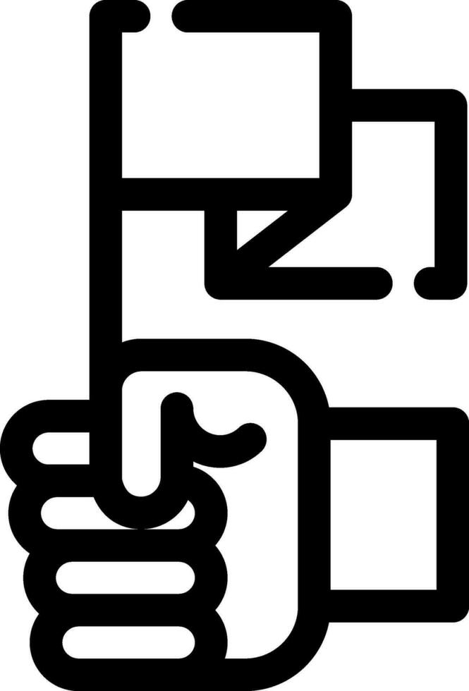 Unabhängigkeit kreativ Symbol Design vektor