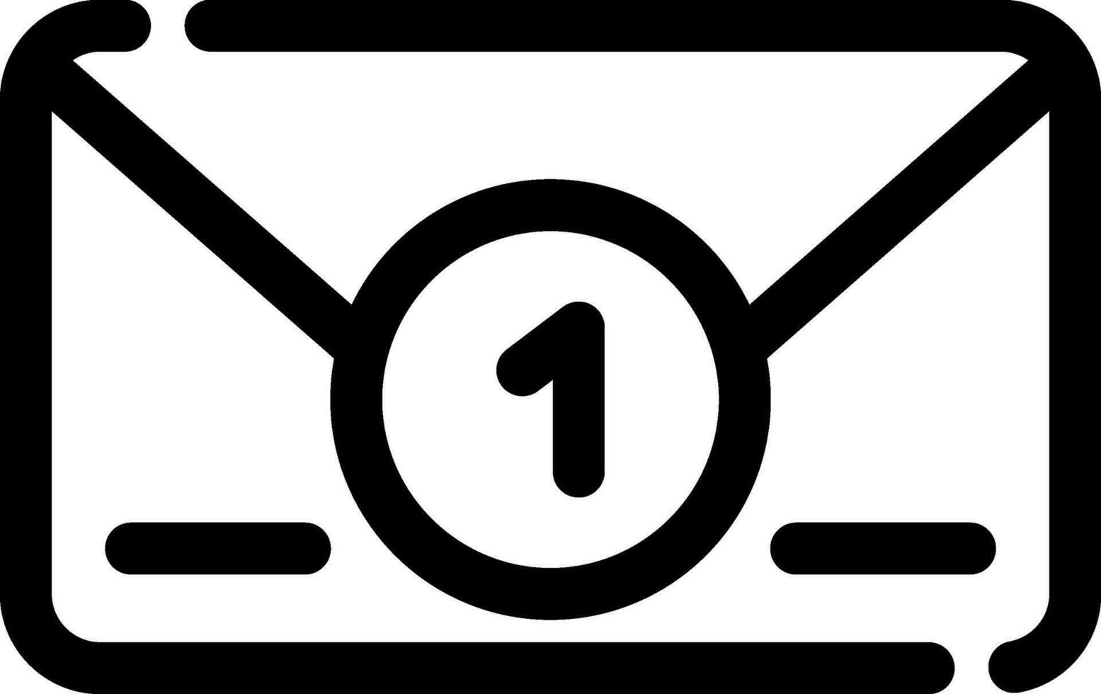 Posteingang kreativ Symbol Design vektor