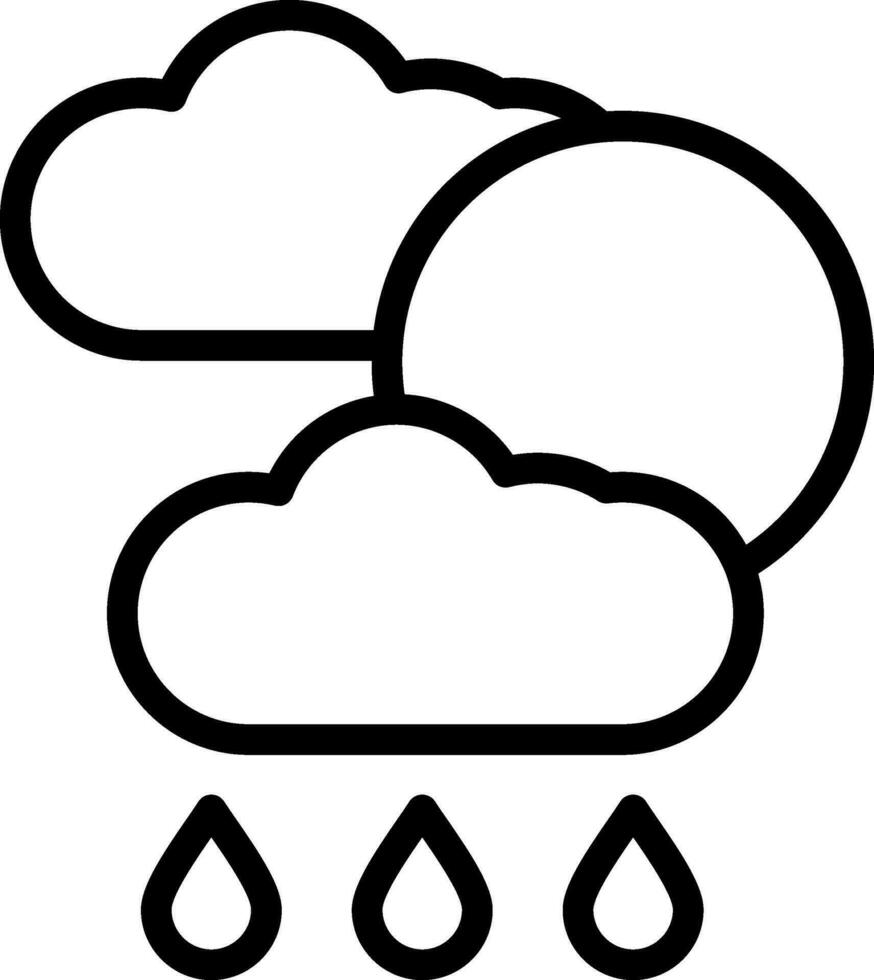 Wetter Prognose kreativ Symbol Design vektor