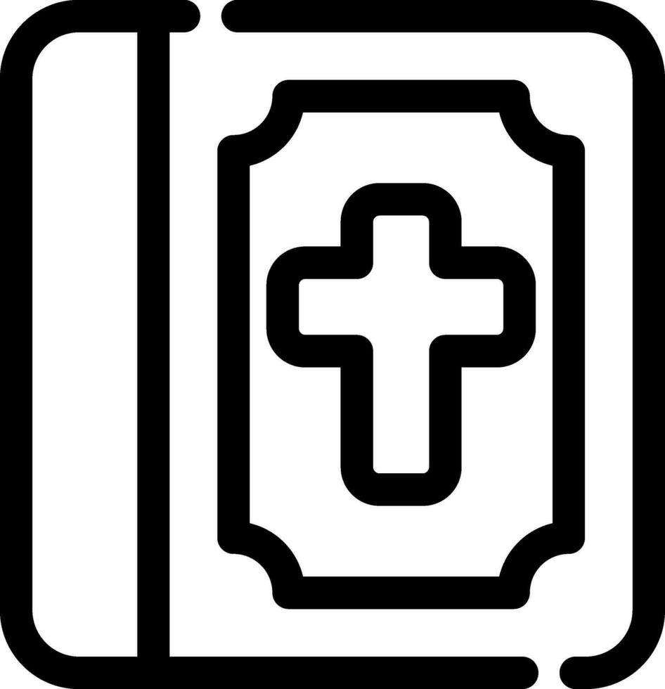 Bibel kreativ Symbol Design vektor