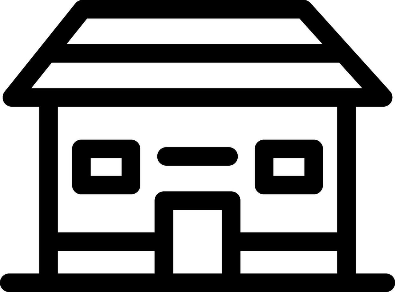 Haus kreatives Icon-Design vektor