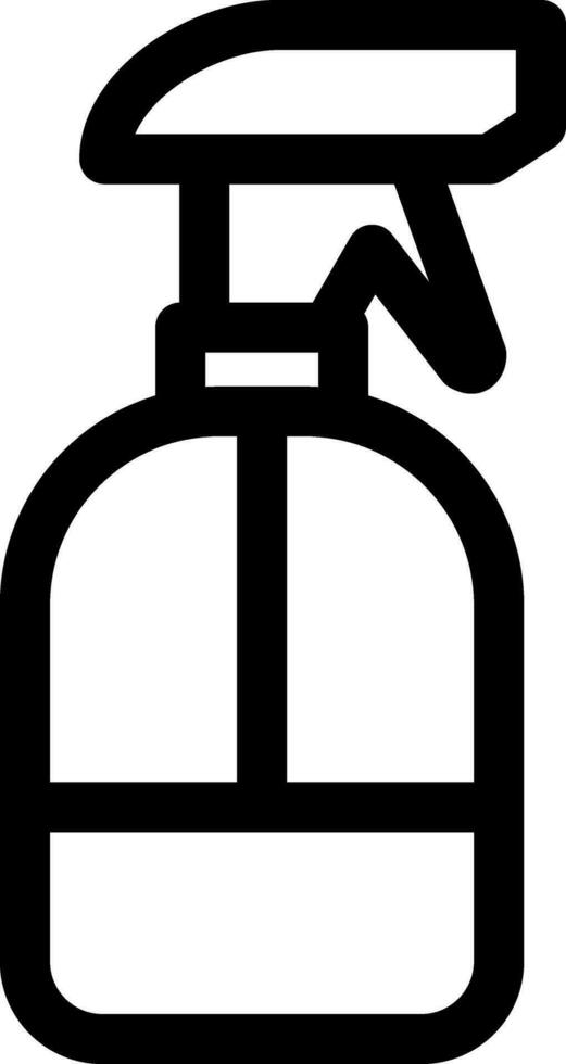 Sprühflasche kreatives Icon-Design vektor