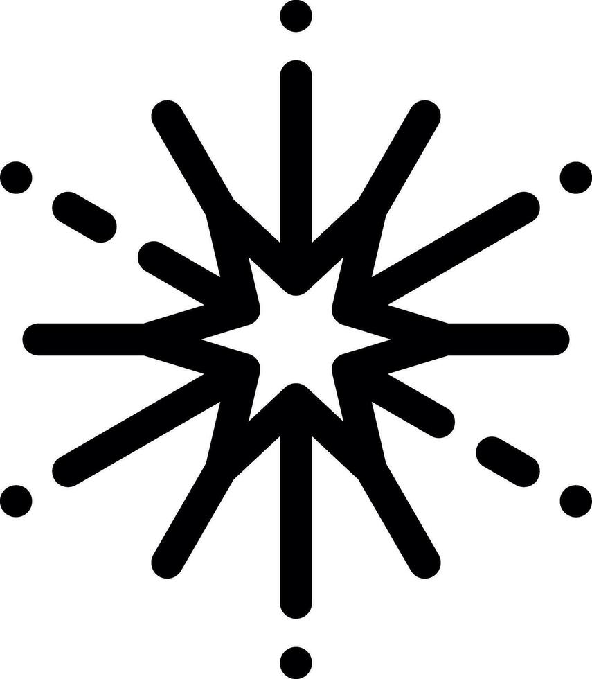 Star kreativ Symbol Design vektor