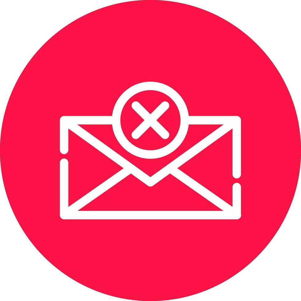 E-Mail kreatives Icon-Design vektor